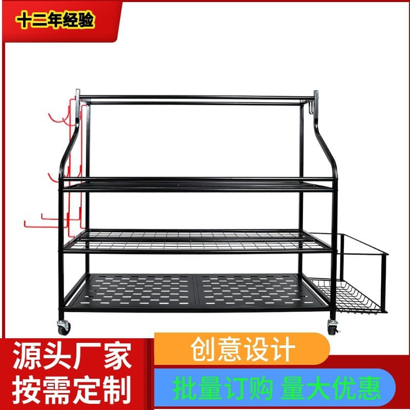 Factory-designed New Yoga Mat Storage Rack Ball Storage Baseball Bat Rack Knockdown Ultra-Compact Packaging