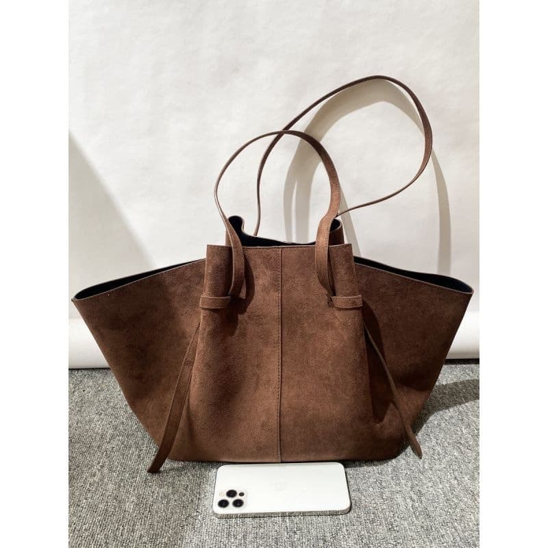 European and American retro large-capacity shoulder armpit bag new simple fashion imitation cross-body tote women's bag