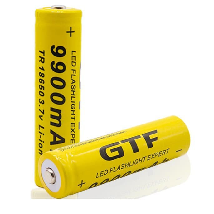 GTL18650 Lithium Battery 9900mAh 3.7V Explosion-Proof Flashlight LED Battery for Foreign Trade