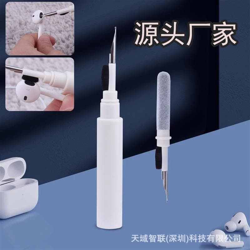 Cross-border Bluetooth Earbuds Cleaning Pen Earbuds Clean Pen Digital Keyboard Cleaner Earbud Tip Cleaning Brush
