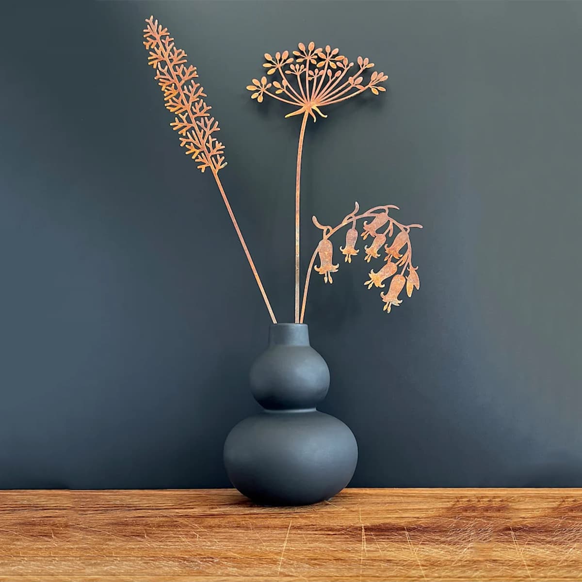 Amazon new vintage rusted iron flower plant insert decoration for living room tabletop, garden, and courtyard.