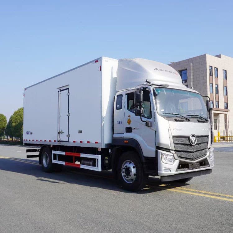 Export JAC refrigerated truck, vaccine cold chain vehicle to Uganda.