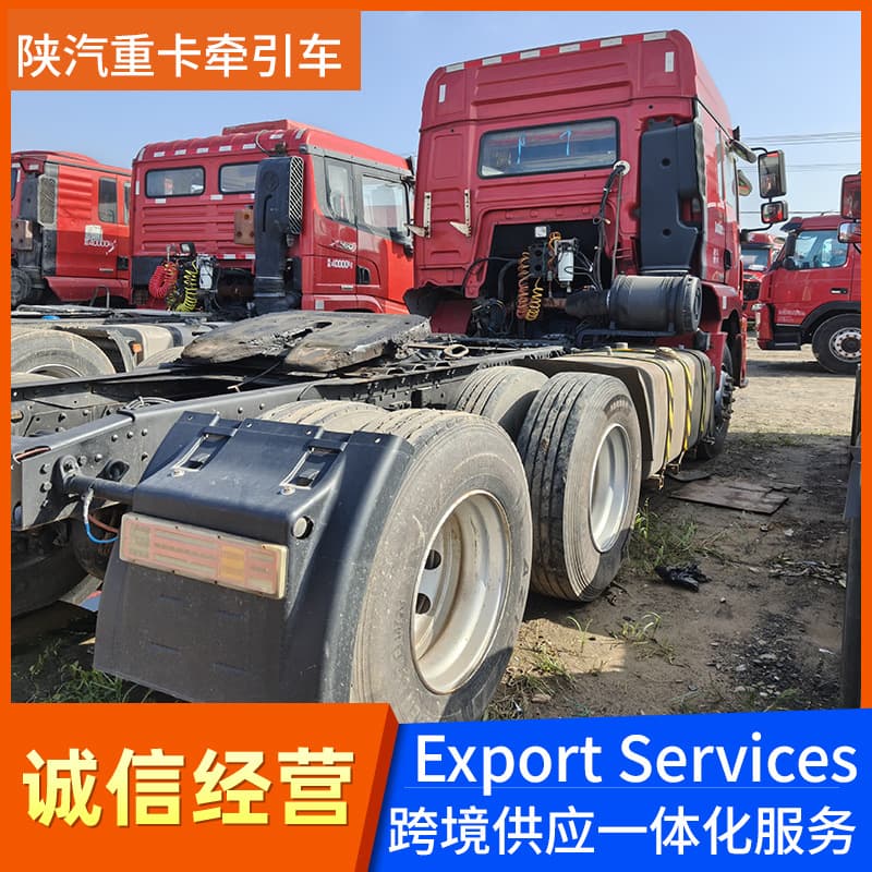 Export Trade Refurbished Shacman Delong New M3000 Tractor Head, 400HP Delong Cab Heavy-Duty Truck