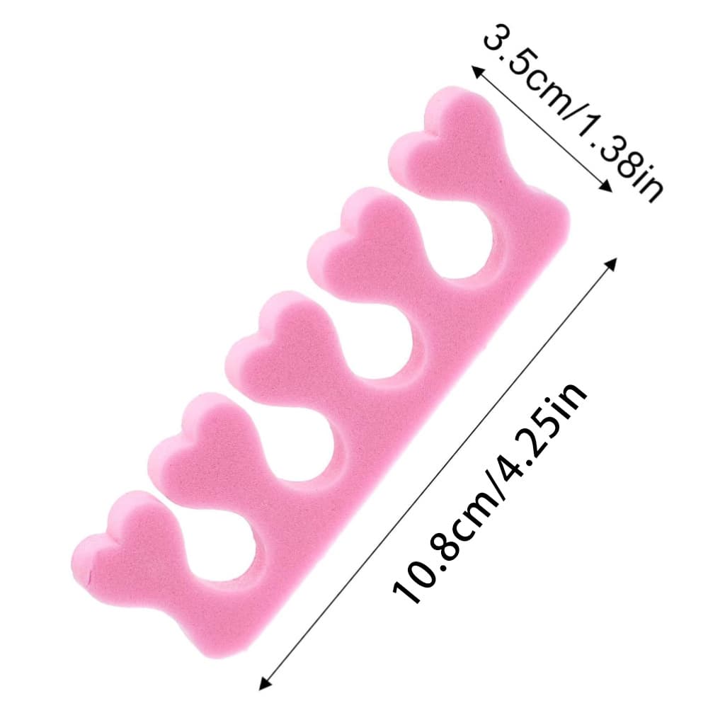 Toe Separator for Nail Art, Sponge Toe Separator, Nail Separator, Pair