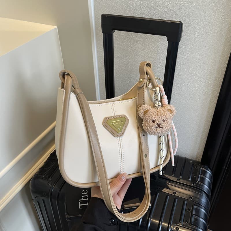 Niche Design Crescent Underarm Bag Moon Bag Women 2025 New Fashion Handbag Shoulder Crossbody Bag