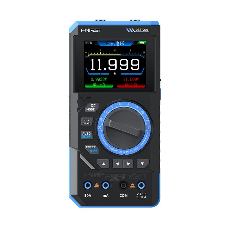FNIRSI DST210/201 Three-in-One 4.5-Digit Digital Multimeter 10M Bandwidth Oscilloscope Signal Generator