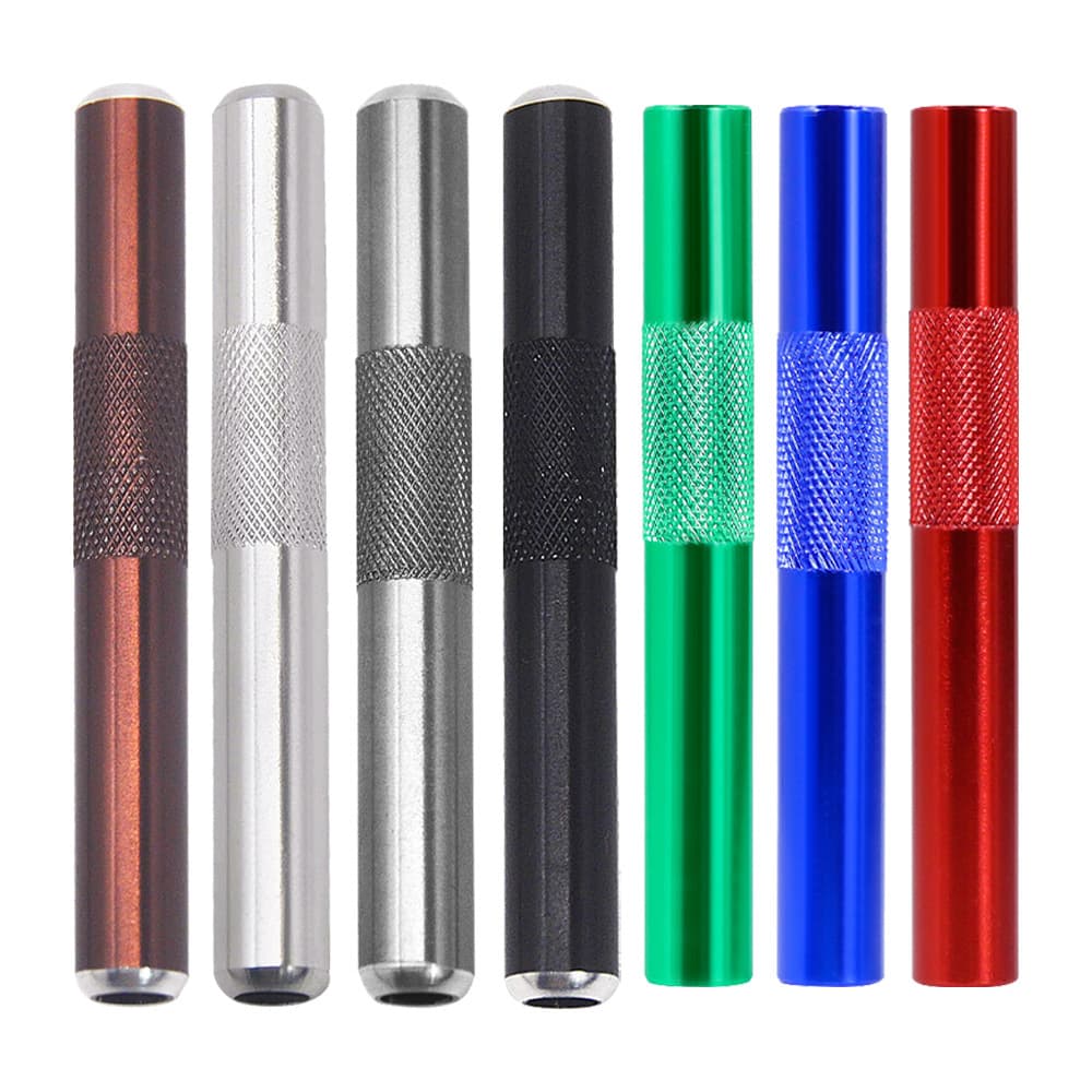 New Metal Snuff Bottle Pipe Portable Multi-Purpose Snuff Pipe