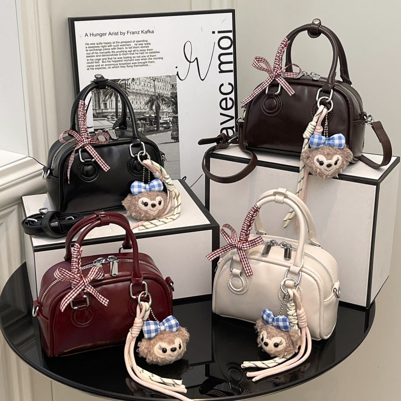 Trendy Korean-style Mini Square Bag Simple Commuter Handbag High-end Fashion Shoulder Bag