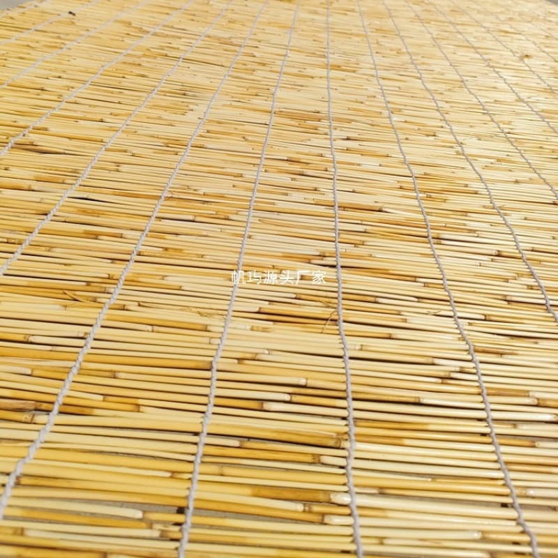 Special Offer Reed Partition Curtain, Woven Reed Blind, Floor Curtain, Door Curtain, Roller Blind, Outdoor White Line, Balcony Sunshade