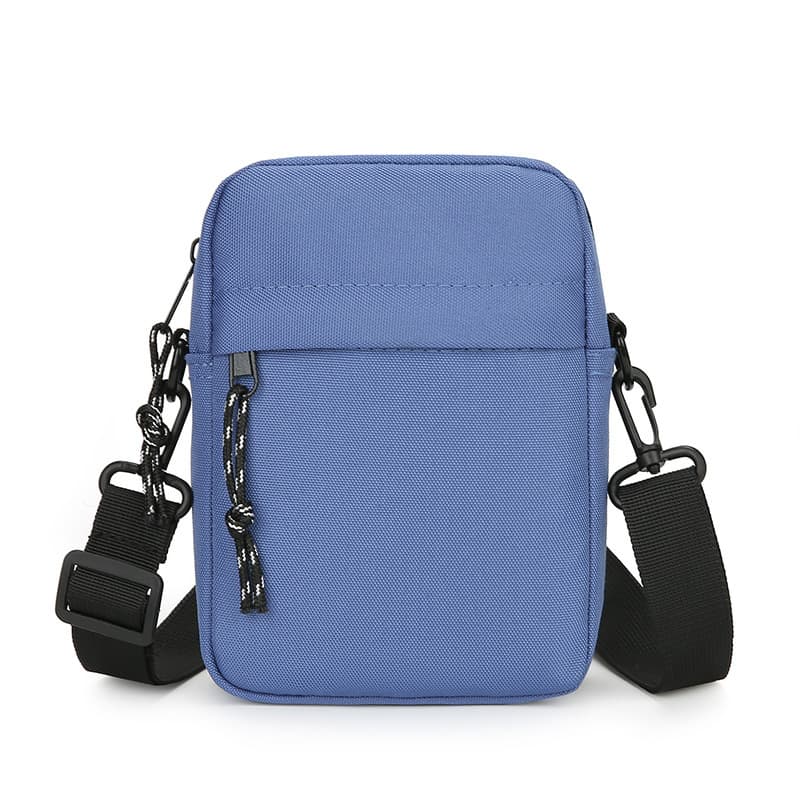 Men's Crossbody Bag 2025 New Trendy Fashion Casual Small Square Bag Oxford Cloth Customizable LOGO Shoulder Bag