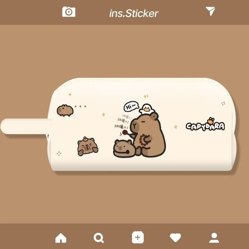 Makeup brush bag storage bag for women portable cute panda travel small brush eyebrow pencil eye shadow brush storage bag