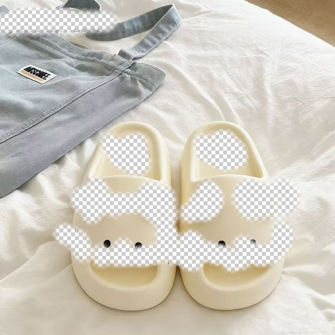 2026 new cute cartoon kitten claw slippers for women summer thick-soled home anti-slip eva couple sandals for men