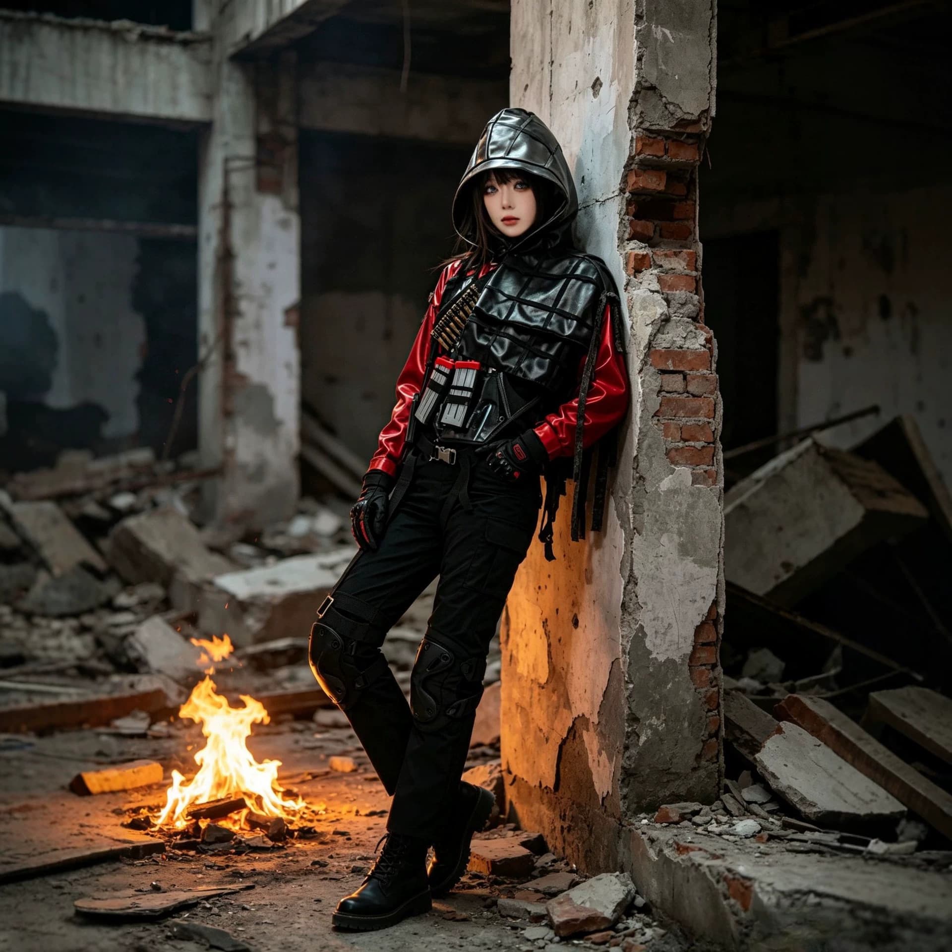 Delta Operations cos suit Asara BOSS Red Owl Saeed cosplay game full set of the same costume