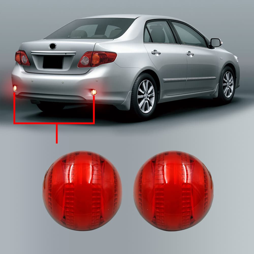 Compatible with Toyota Corolla ALTIS 07-10 and Qashqai Rear Bumper Tail Light Rear Bumper Light Modification