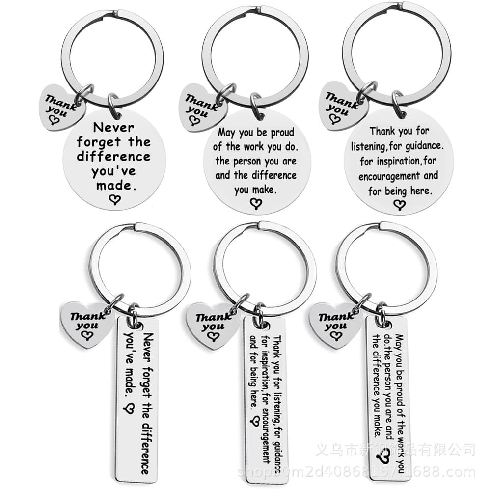 Office Cultural Keychain Accessories - Creative Design Keychains Various Themes For Daily Use