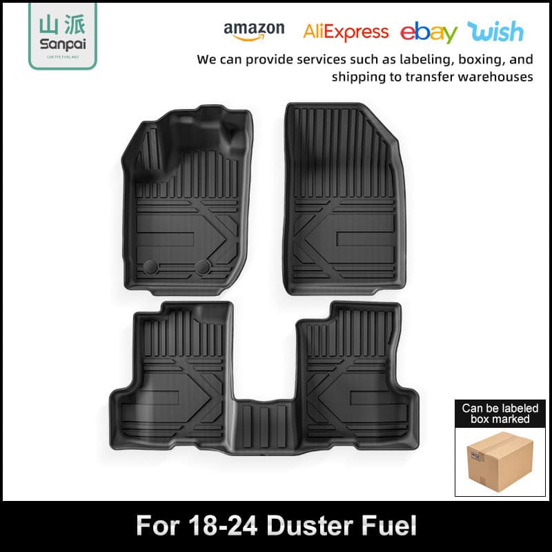 TPE Floor Mats for 2018-2024 Dacia/Renault Duster Adventure