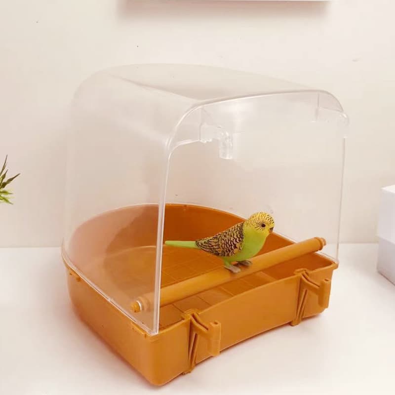 Factory Direct Large Bath Box for Myna, Hill Myna, Cockatiel, Sun Conure, Lovebird, Budgie Parakeet