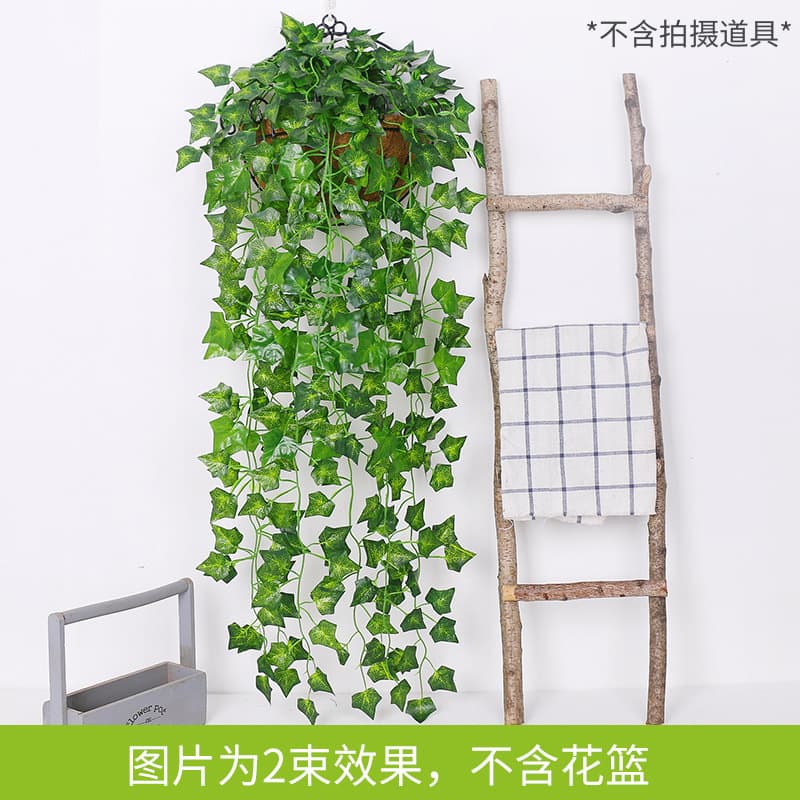 Artificial Wall Hanging Ivy Vine Decoration for Windows, Shelves, and Green Plant Decor - Factory Wholesale