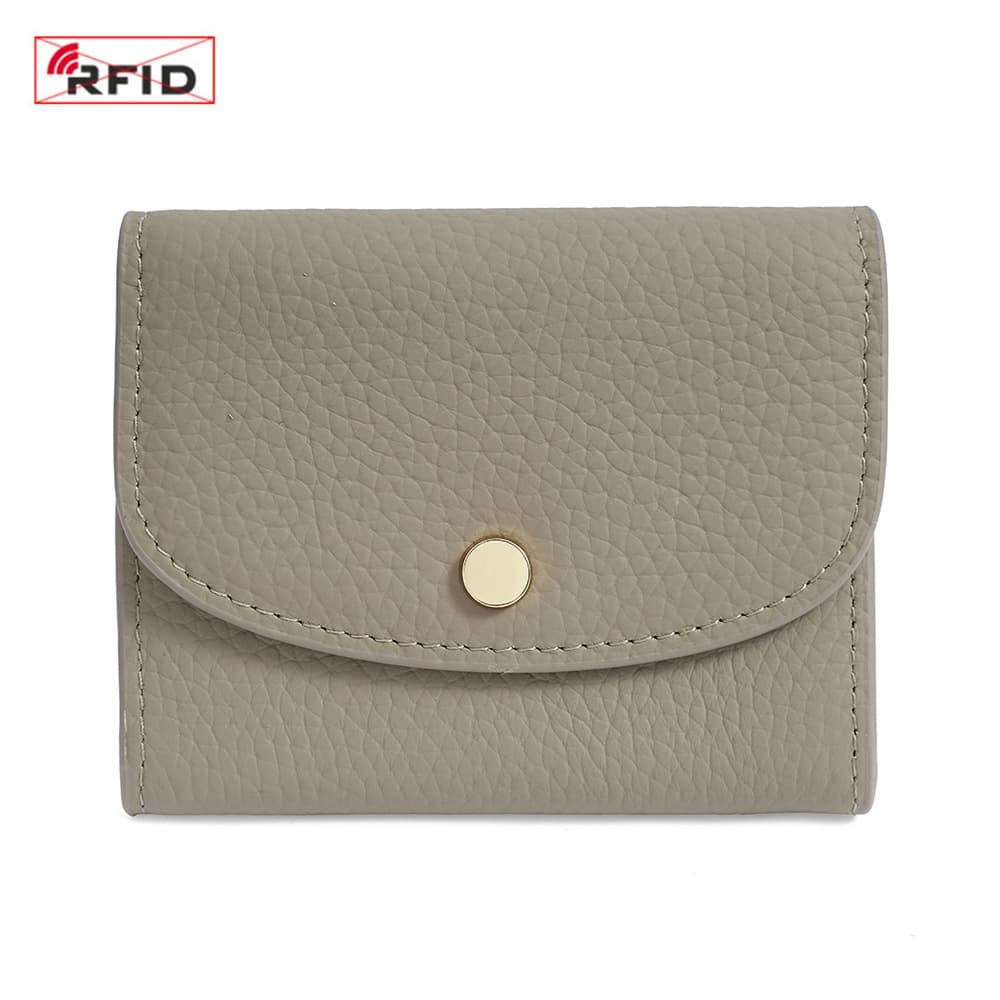 2024 New Genuine Leather Coin Purse for Women, Top Layer Cowhide Small Wallet with Multiple Card Slots