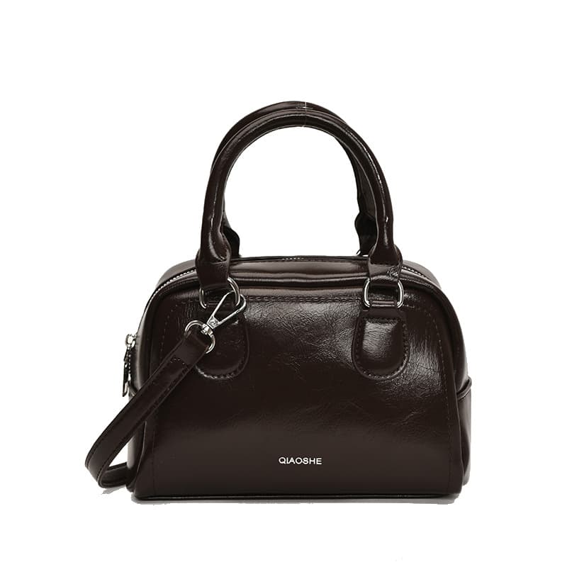 Fall/Winter Premium Commuter Boston Bag 2024 New Versatile Bowling Crossbody Handbag for Women