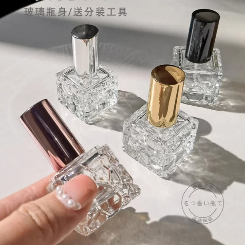 10ml Spray Perfume Refillable Bottle Screw-Top Perfume Sample Bottle Cosmetic Refill Bottle perfume bottle