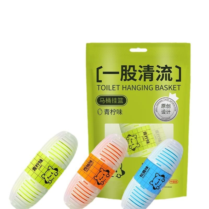 Smart Toilet Hanging Basket Toilet Cleaner Deodorizing Freshener Toilet Cleaning Tablets Remove Yellowing and Scale Wholesale