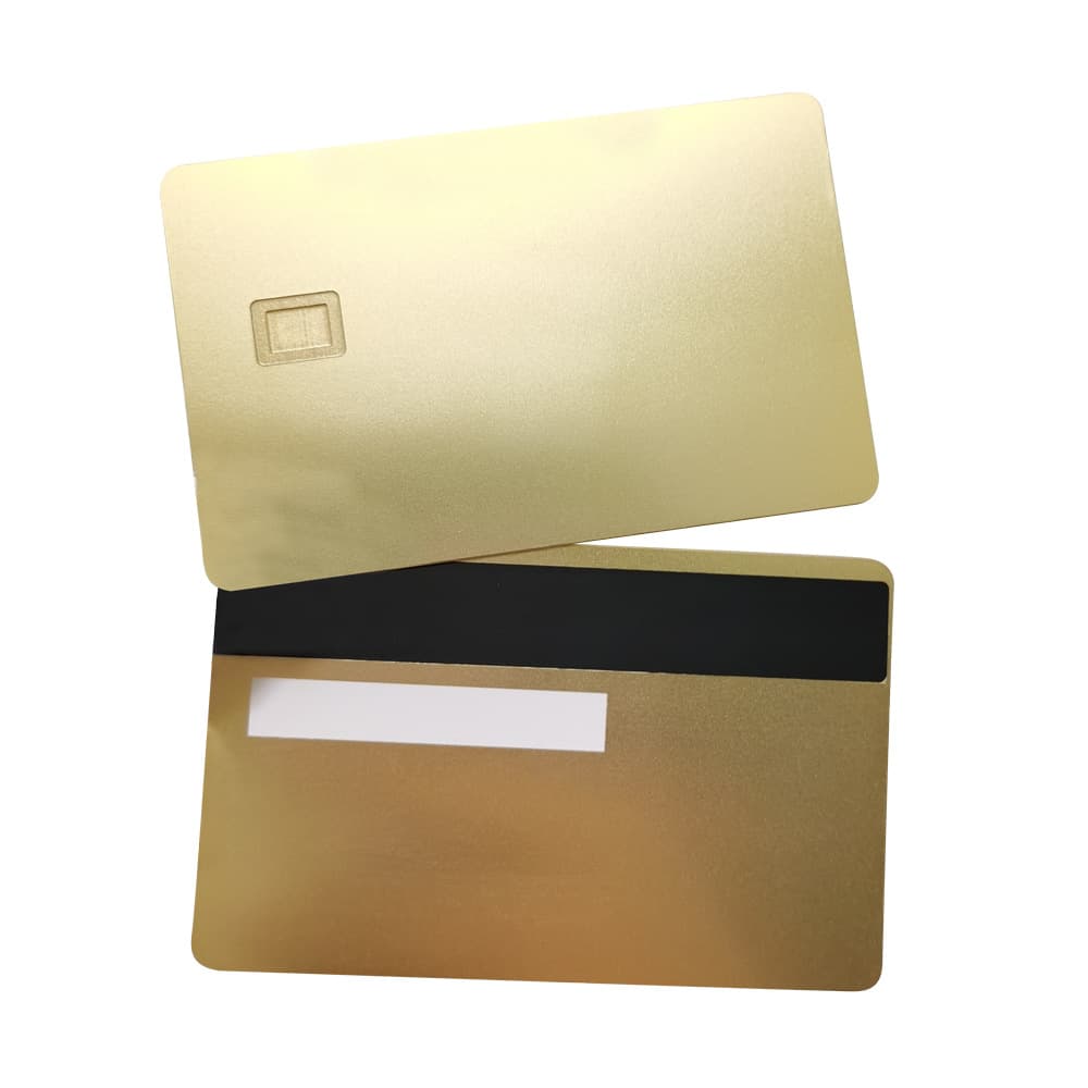 Engraved stainless steel NFC metal cards with chip removal slots, NFC software for bank/membership/ID management systems.