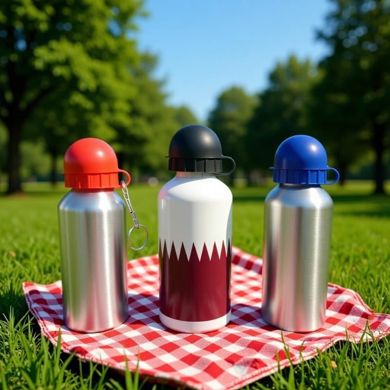 600ml Single-Layer Aluminum Bottle, Small Mouth Aluminum Cup, Aluminum Sports Water Bottle, Outdoor Hiking Water Bottle, Cold Water Bottle, Cup