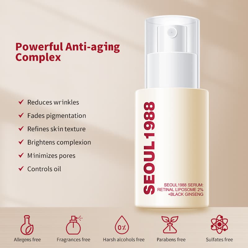Cross-border Exclusive Korean 1988 Retinol Serum for Dark Circles and Eye Bags, Moisturizing Serum, Hydrating Skincare