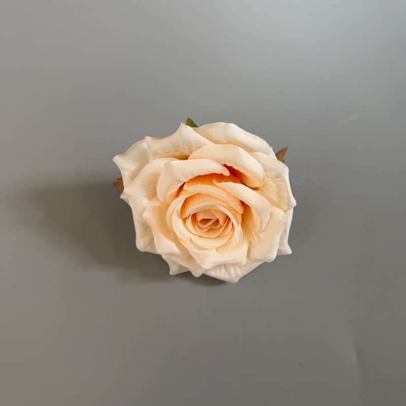 Simulated rose head wedding home decoration shape flower row garland DIY silk flower head decoration wholesale