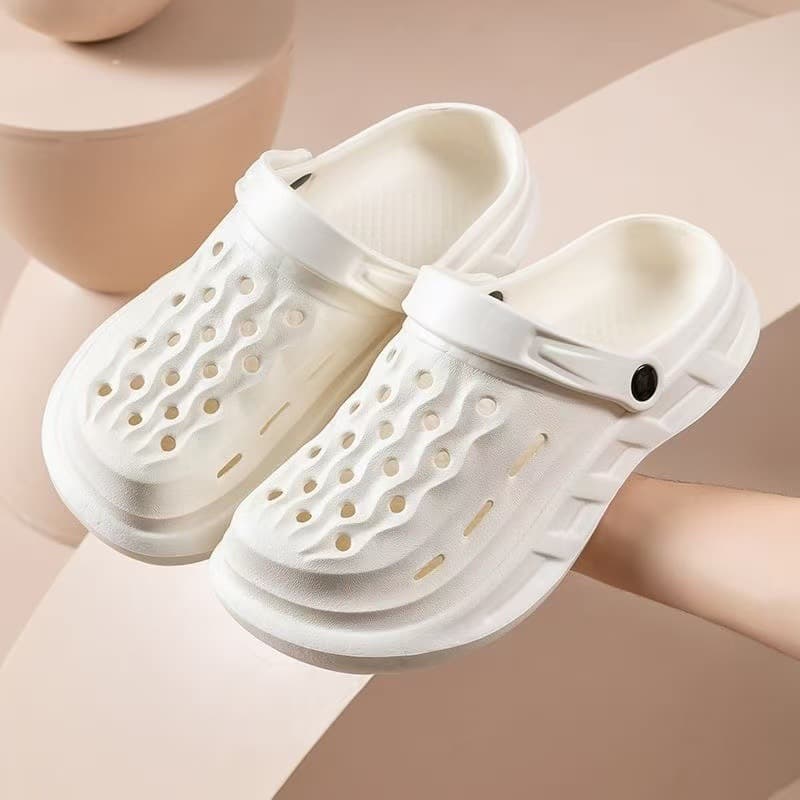 Men's Clog Sandals with Closed Toe, Women's Home Beach Garden Sandals, Lightweight Non-Slip Indoor Outdoor Slippers