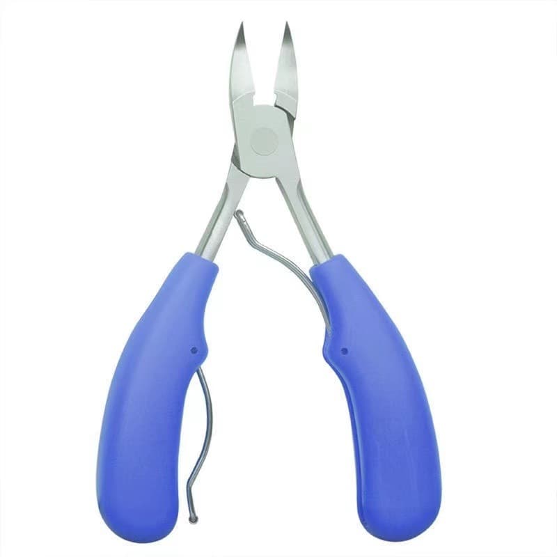 Stainless Steel Ingrown Toenail Clipper Eagle Beak Pliers Cuticle Scissors Thick Nail Fungus Nail Pedicure Pliers Ingrown Nail Pliers Drill Removal Pliers