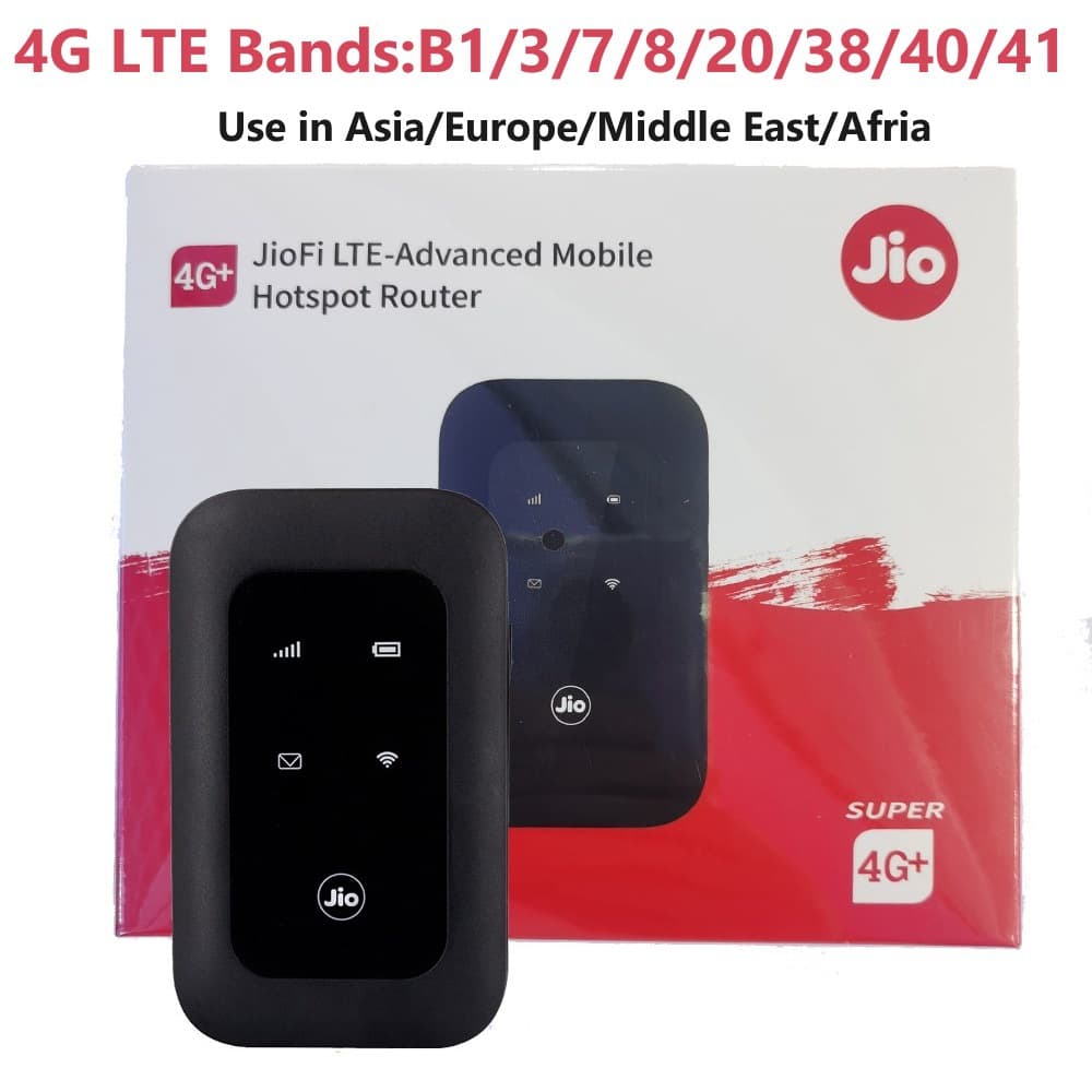 4G LTE Mobile WiFi Router with SIM Card Slot, Portable MIFI
