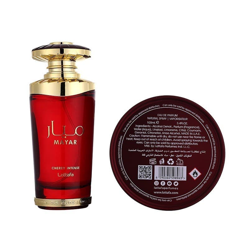 High Quality Lattafa MAYAR Luxurious Red Tin Can Perfume for Men and Women Arabic Dubai Middle East Bestseller
