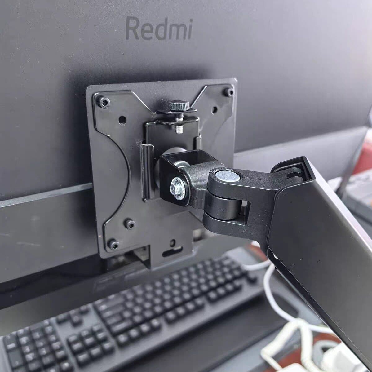Adapter for Redmi 23.8-inch Monitor Computer Stand Mechanical Arm Adapter Plate No-Hole Accessories 27NQ/NF