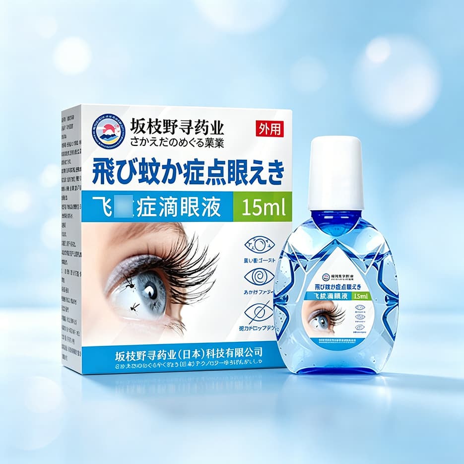 Daifa Saka Eye Drops for Mosquito Eye, Eye Fatigue, Dry Eyes, and Vision Decline Eye Care