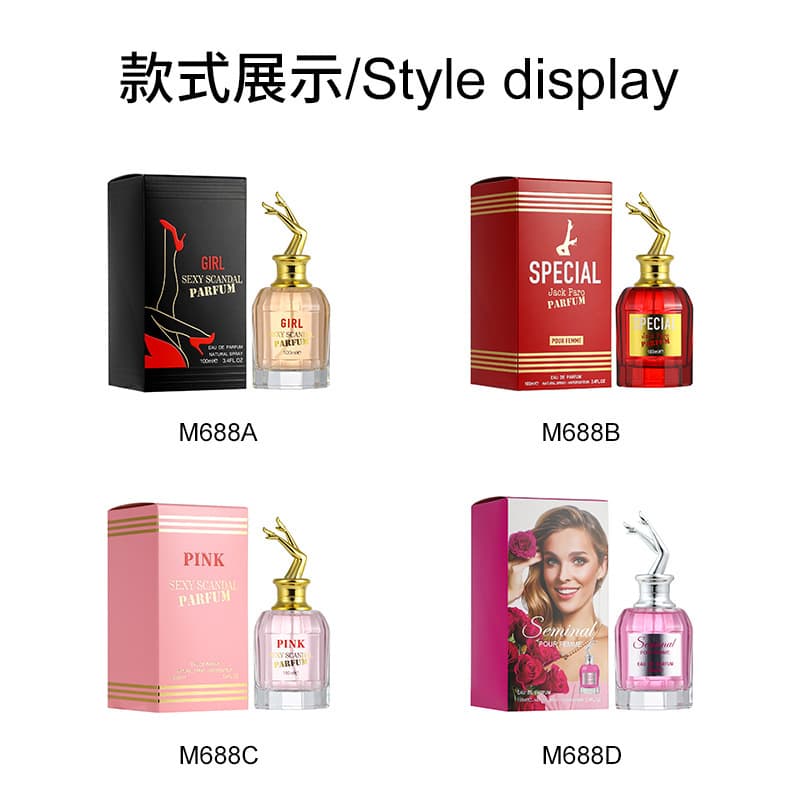 Perfume wholesale cross-border TK foreign trade export beauty legs women's perfume floral fragrance lasting fragrance perfume