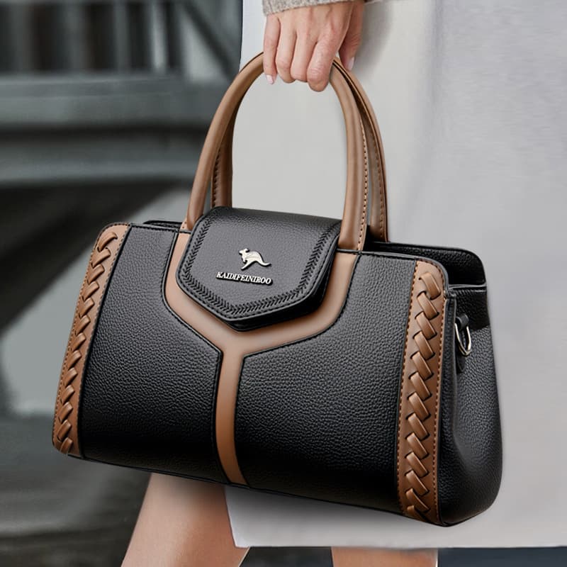 Cross-border wholesale mom bag 2025 new large capacity fashionable middle-aged women's bag versatile elegant handbag