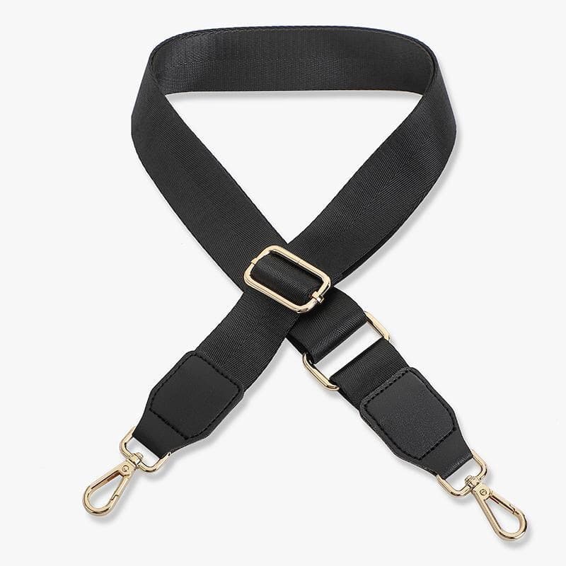 New Hot Selling Versatile Solid Color Imitation Nylon Herringbone Bag Strap Shoulder Crossbody Bag Accessories Strap