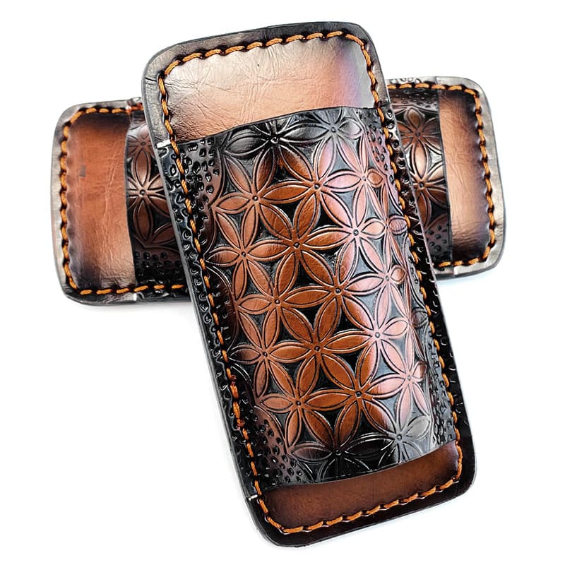 Folding Knife Leather Sheath Universal Top-Grain Knife Sheath Swiss Army Knife Sheath Folding Knife Leather Holster Genuine Leather Knife Case