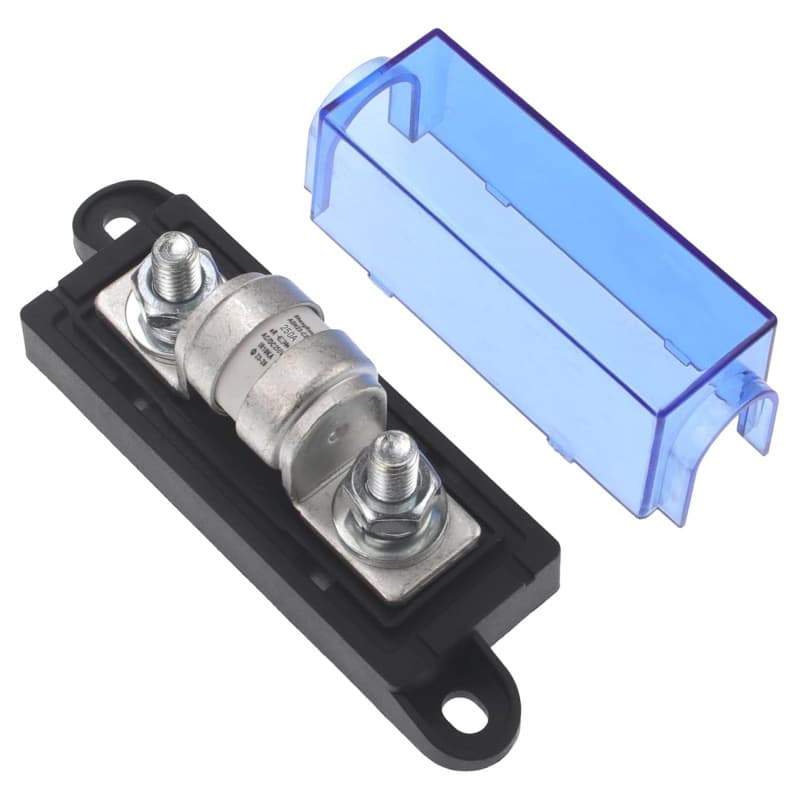T-class fuse and holder 150VDC, with 250 amp fuse for inverter car audio system