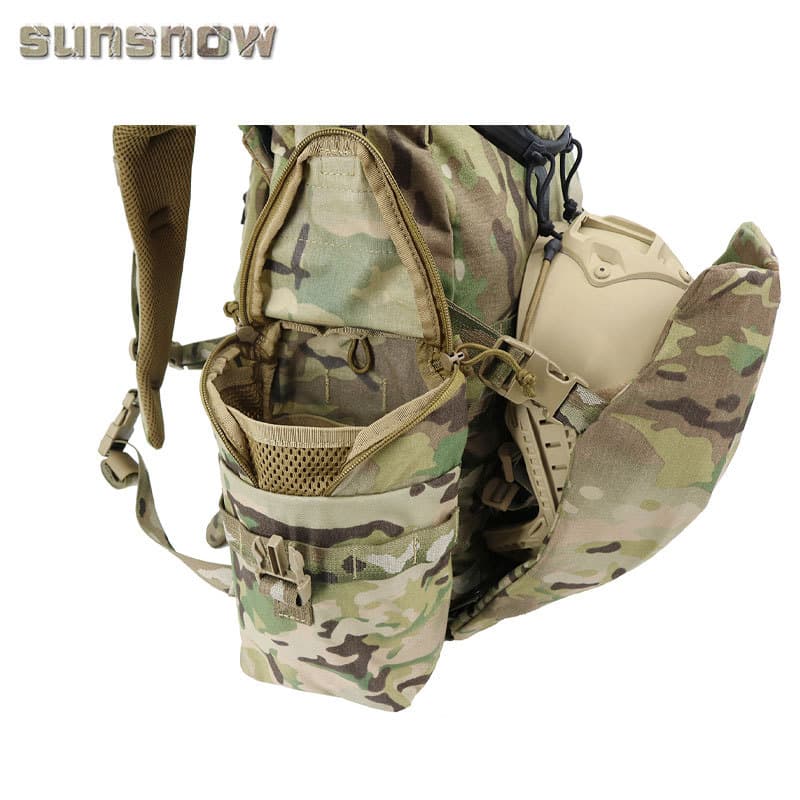 [Sunny Snow] Y-Type Utility Pouch with Rip Zip Pocket, Jasmine Expansion, Tactical Camo Accessory Pouch