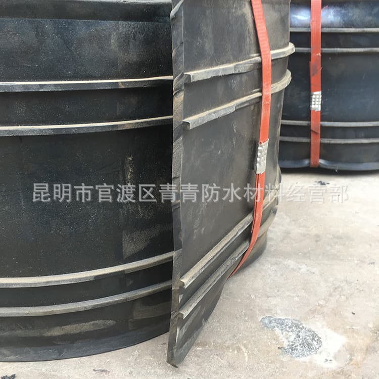 Large and Small Back-External Adhered Rubber Waterstop - Waterproofing for dams, bridges, and hydraulic construction