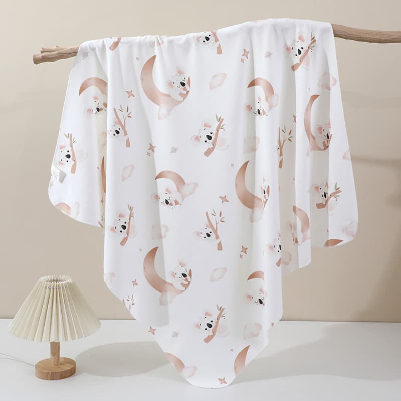 Newborn All-Season Quilt, Pure Cotton Baby Anti-Kick Blanket, Swaddle Towel, Delivery Room Hospital Bag, Essential Type A Bath Towel for Newborns