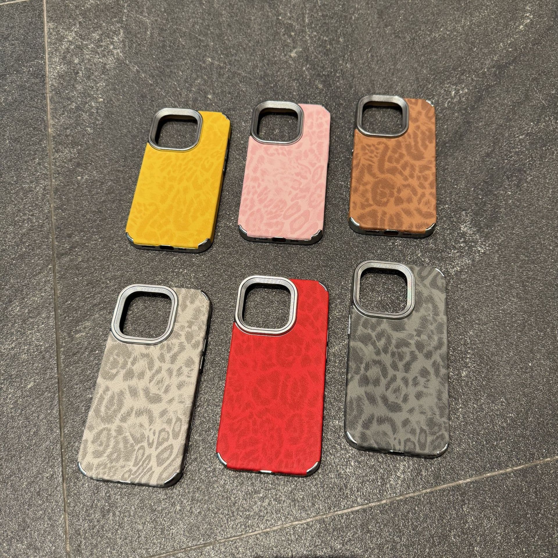 Electroplated Flannel Leopard Print Case for Apple 16, 15/14 Pro Max 12/13 Soft Cover iPhone 11 New Style