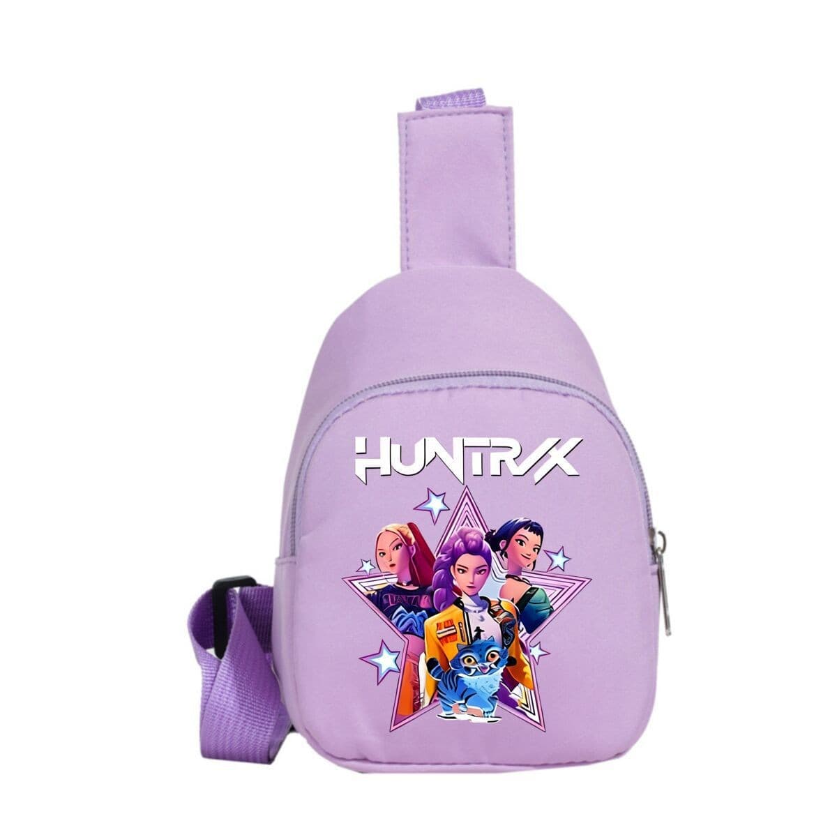 kpop children's chest bag casual shoulder bag Korean style trendy crossbody bag foreign trade portable small backpack