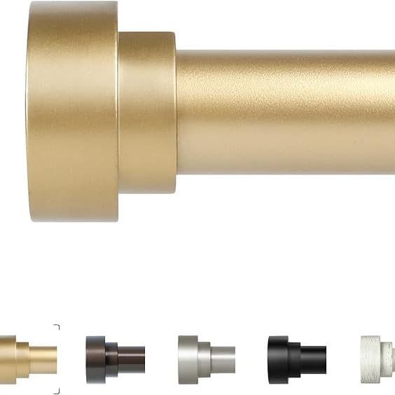 Best-selling Curtain Rod Roman Rod Full Set, Thickened Threaded Splice Rod, Adjustable Bracket, Ceiling Mount Track