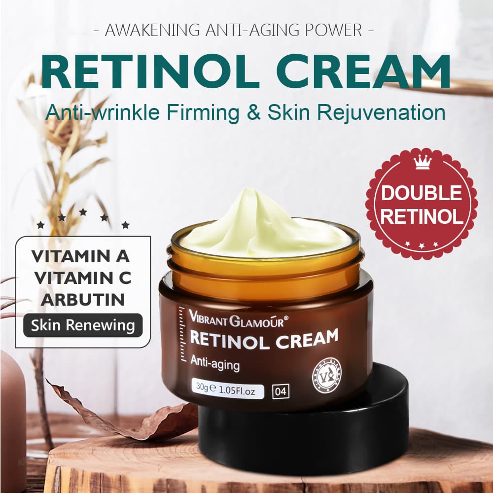 Vibrant Glamour Peptide Repair Retinol Moisturizing Cream Cosmetic Face Cream for Ladies Skin Rejuvenation And Moisturization