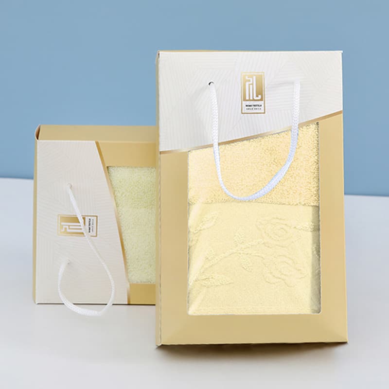Custom LOGO Advertising Gift Box Set, Pure Cotton Towel, Wholesale Wedding Holiday Event Return Gifts, Towel Set
