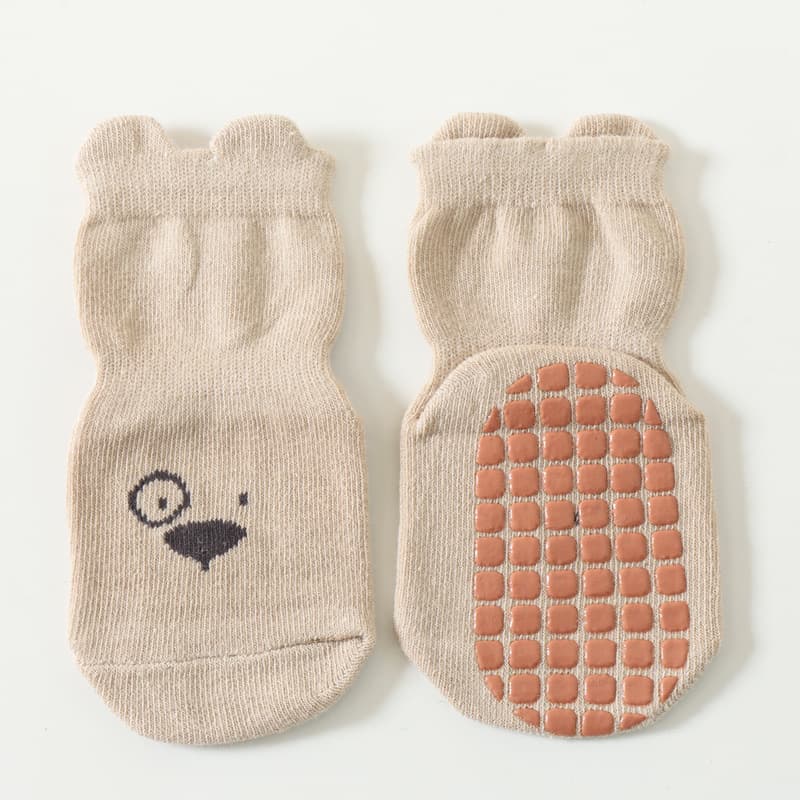 2026 Baby Floor Socks Indoor Walking Socks Spring Summer Pure Cotton Breathable Anti-Slip Sole Cold-Insulating Children's Socks Trampoline Socks